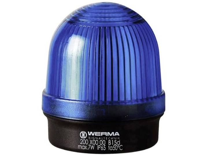 Optische waarschuwing Werma Signaltechnik 200.500.00 12-240V AC/DC permanent licht IP65 1 stuk