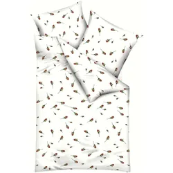 Kaeppel, Bettwäsche, Rosen Knospen (Bettwäsche Set, 135x200 cm, 80x80 cm)