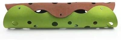 Inspired Living Cozy Felt Cat Tunnel Toy For Interactive Play And Napping 2 90x45cm