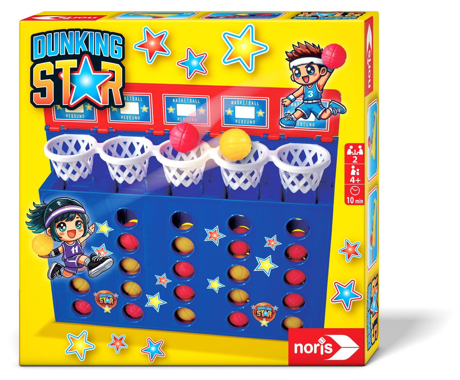 Noris Dunking Star Basketbalspel Familie Feestspel