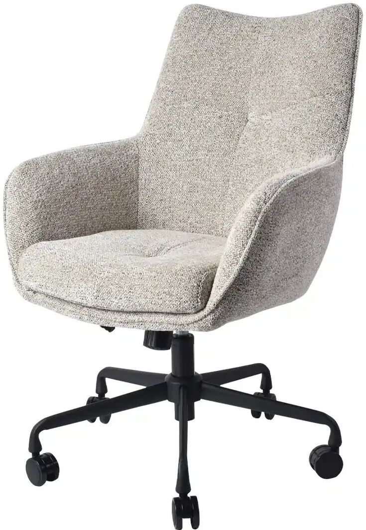 Höffner Büro-Drehstuhl  Agger ¦ grau ¦ Maße (cm): B: 63 H: 94 T: 65.0