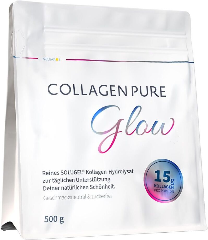 Collagen Pure Glow 100% Reines Kollagen Pulver 500g