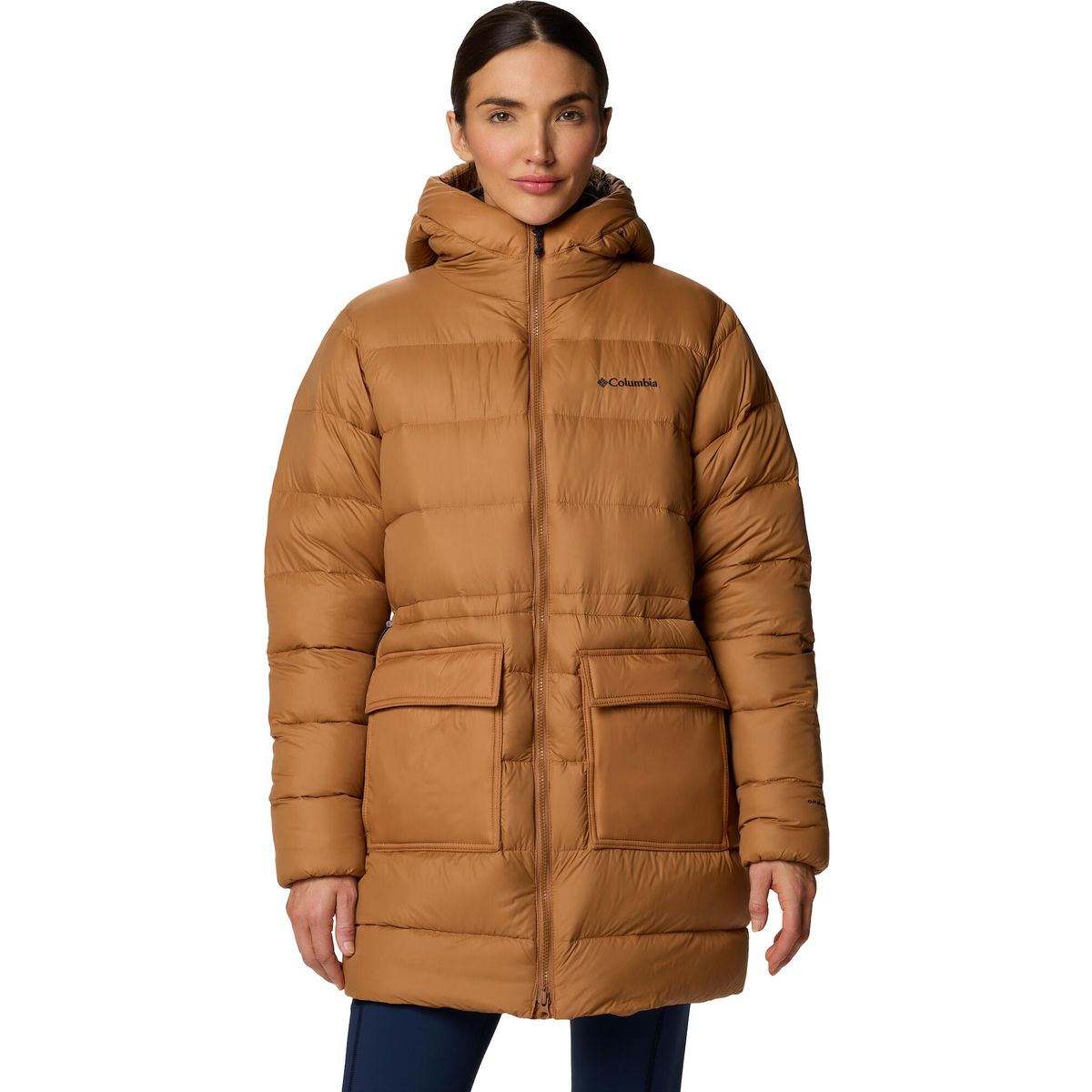 Columbia Harmony Falls Mid Down Jacket camel brown (224) XL 208534-2085343-224-XL