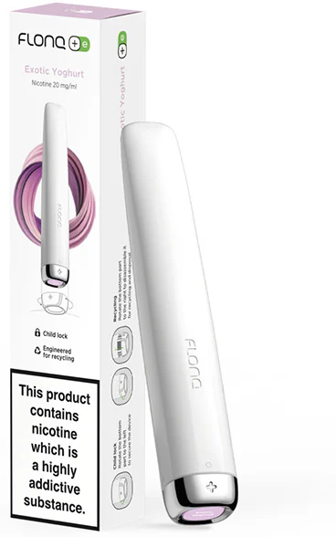 Flonq Plus E Exotic Yoghurt - 20 mg nicotine - 1  single unit