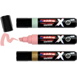 edding Multimarker schwarz 2.0 - 10.0 mm Schreibfarbe: Mehrfarbig