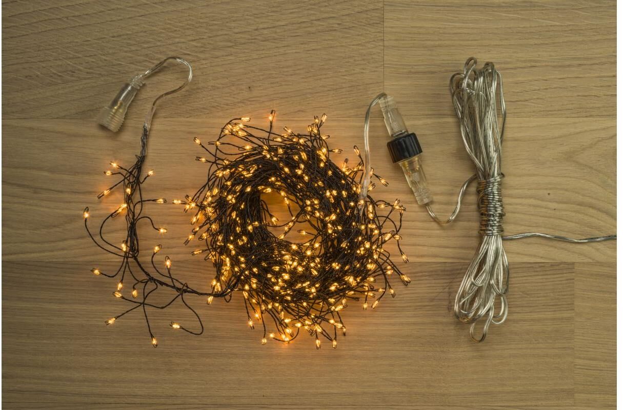 STT LED-Lichterkette "Angel Cluster 480 connect", schwarz, Kabellänge 0,5m, Lichterketten, LED-Lichterkette schwarz Kabellänge 0,5m