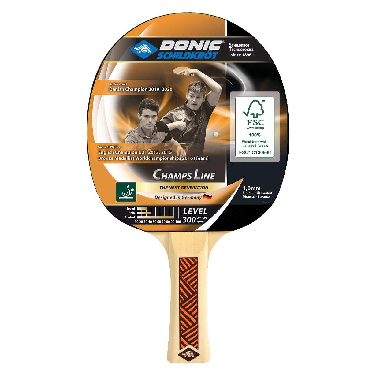 Donic Schildkröt Tischtennisschläger DONIC Champs 300 (705132)