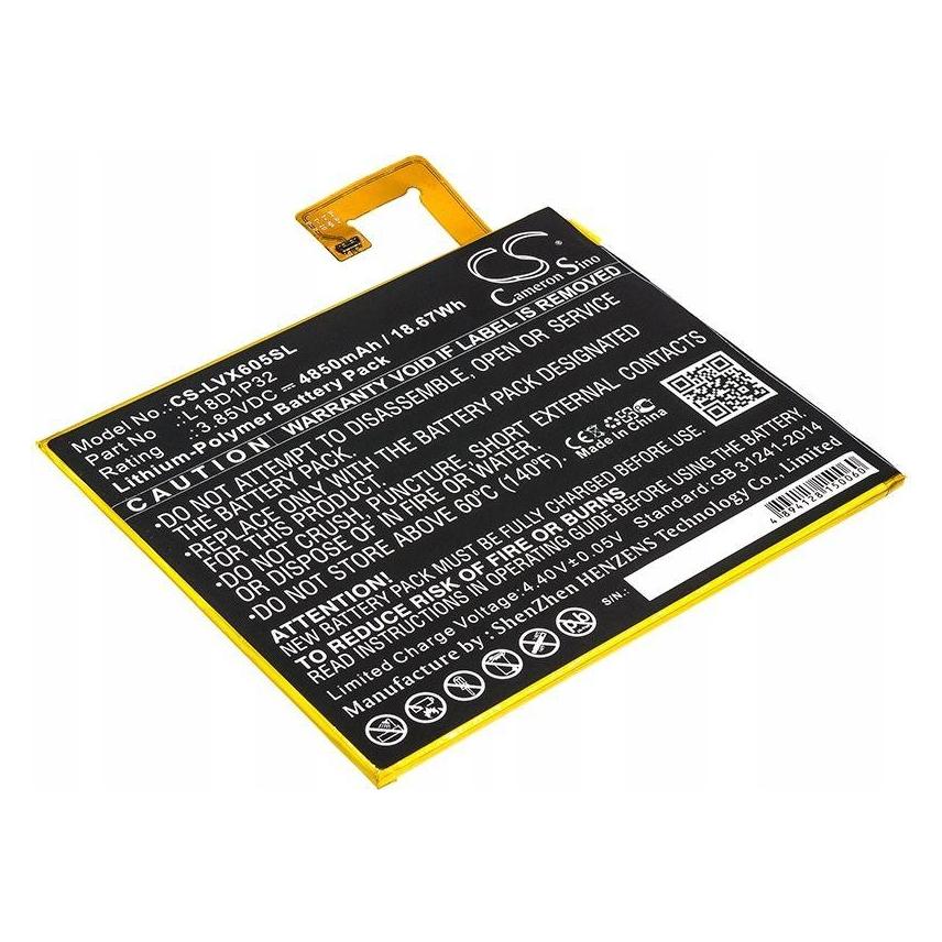 CS Cameron Sino Akumulator Bateria typ L18D1P32 do Lenovo Smart Tab M10 TB-X605F X605 X605C / CS-LVX605SL (CAMERON SINO)