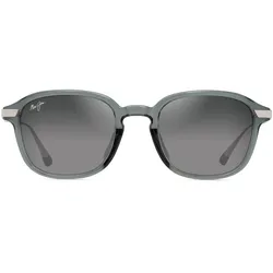Maui Jim KA?OUO ASIAN FIT _ Glänzend Grau transparent mit Silber (GS625-14)