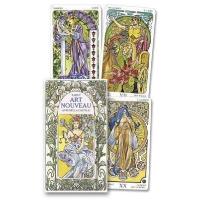 Tarot Art Nouveau Deck, Nonbook von Lo Scarabeo, Llewellyn Worldwide, Ltd., 978-0-7387-0008-3