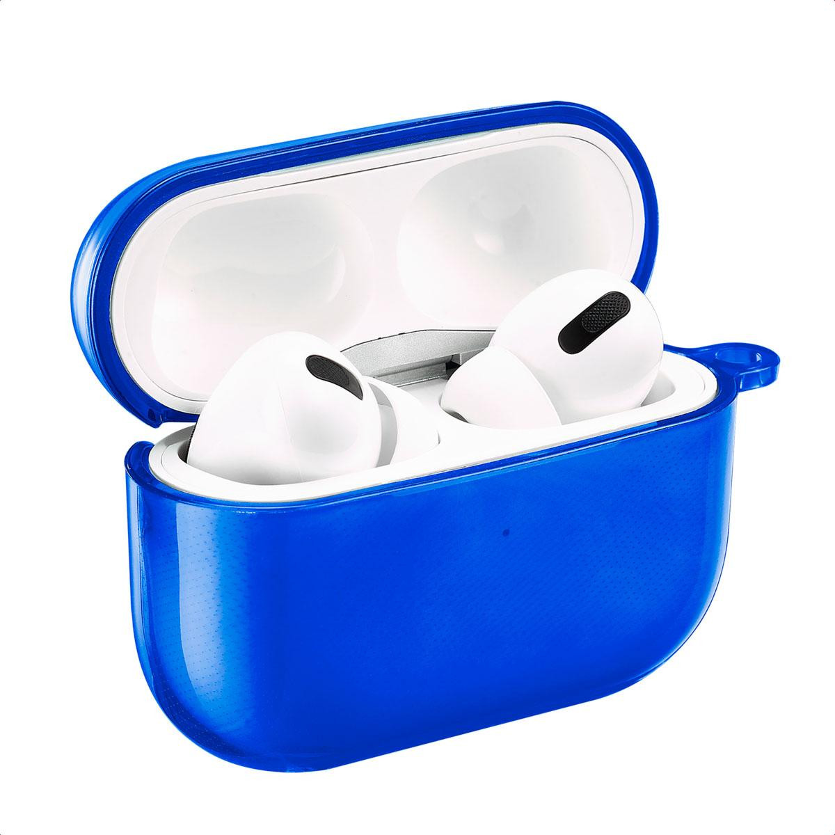 iMoshion Neon Case voor Apple AirPods Pro - Kobaltblauw