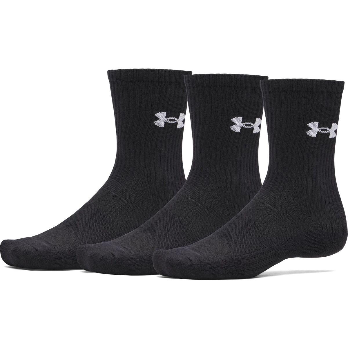 Under Armour Performance Cotton 3p Crw black white (008) XL 6009685-008-XL