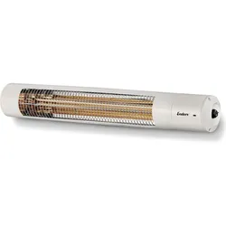 Magni Enders Wandheizstrahler Oxeo White, Elektrostrahler, Heizpilz, Halogenstrahler, Infrarot-Strahlungsw, Heizstrahler, Weiss