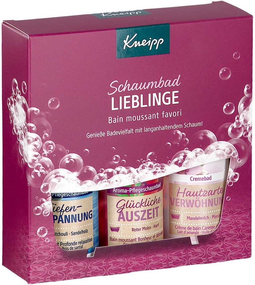 Kneipp Geschenkset Schaumbad Lieblinge