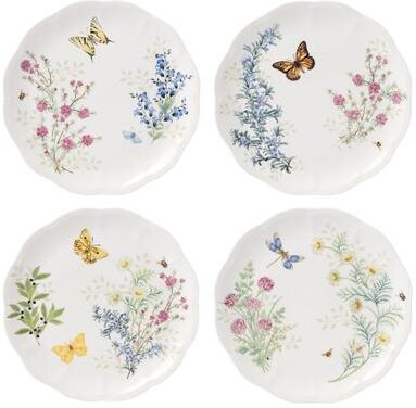 Lenox Butterfly Meadow Herbs Dinnerware Set, Service for 4