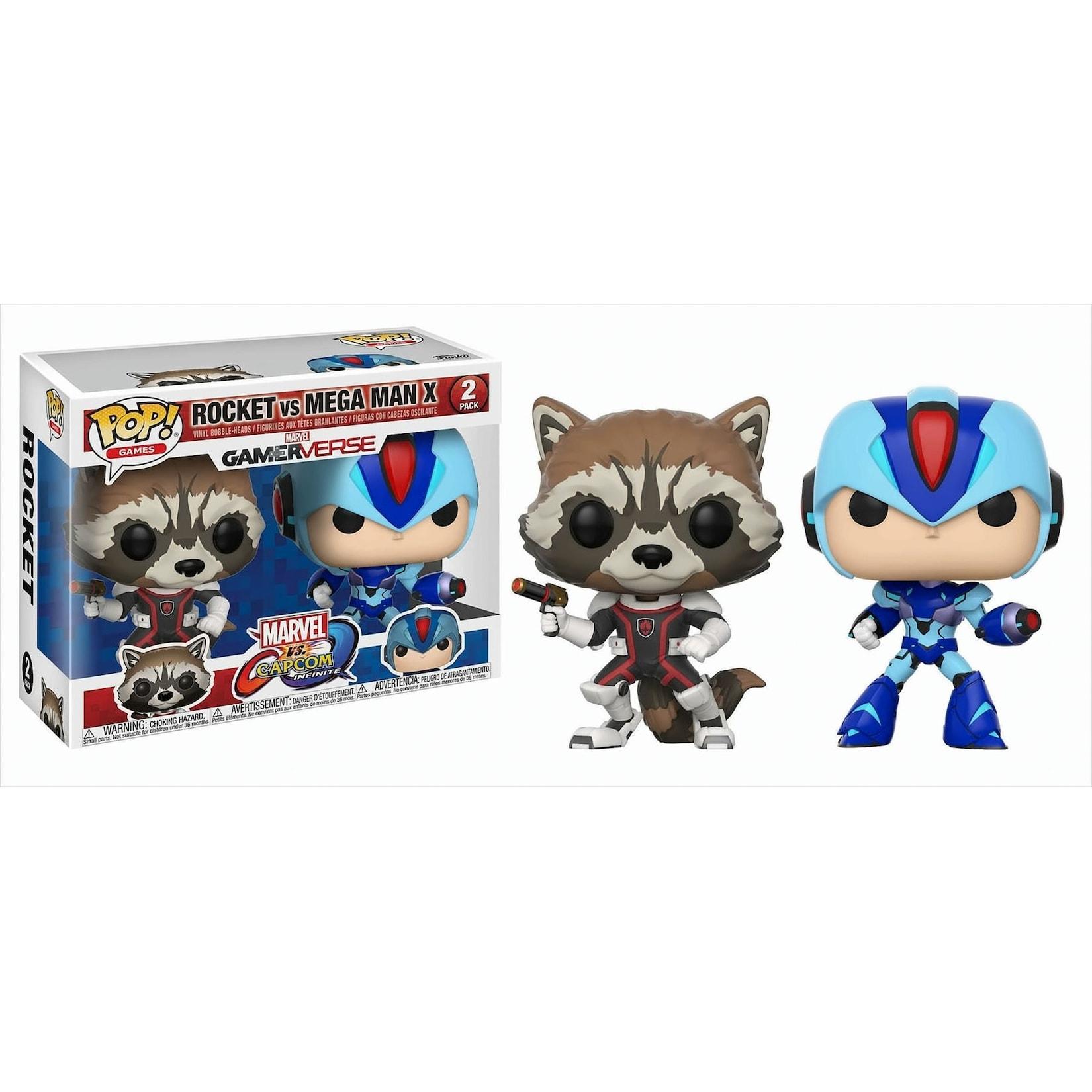 Funko Pop - Marvel vs Capcom - Rocket & Mega Man X