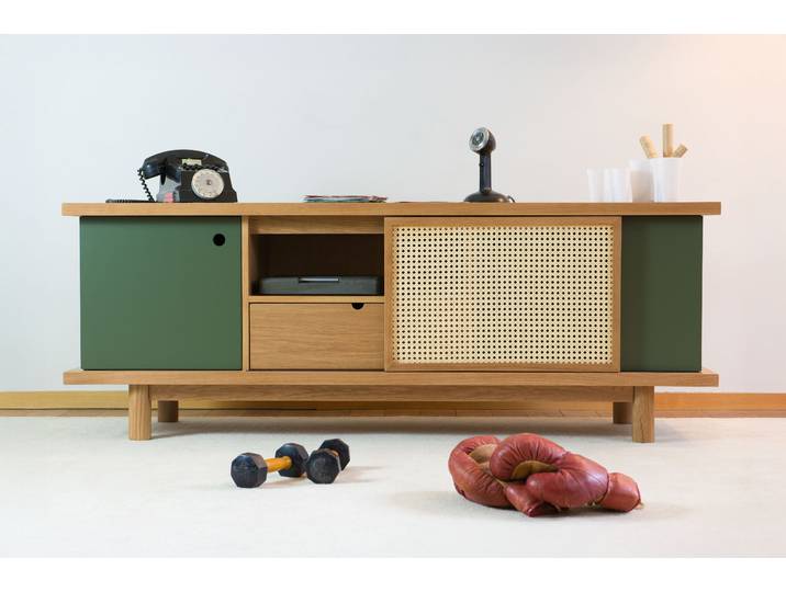 Buffet vintage en Chêne Tammea