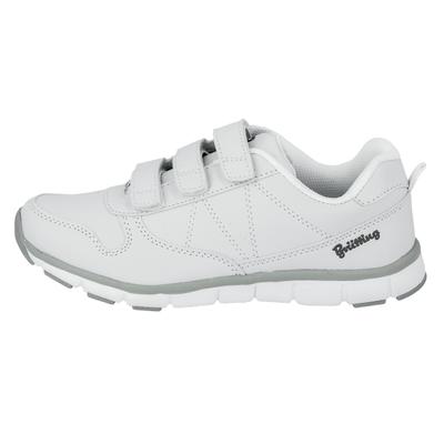 Laufschuh BRÜTTING "Freizeitschuh Classic Sport V", Damen, Gr. 46, Textil, weiß, Synthetik, Schuhe Damenschuh Klettschuh Hallenschuh Herrenschuh Sneaker low Sportschuh Laufschuh