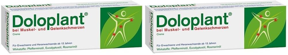 Doloplant bei Muskel- und Gelenkschmerzen Creme 2x 2x100 g
