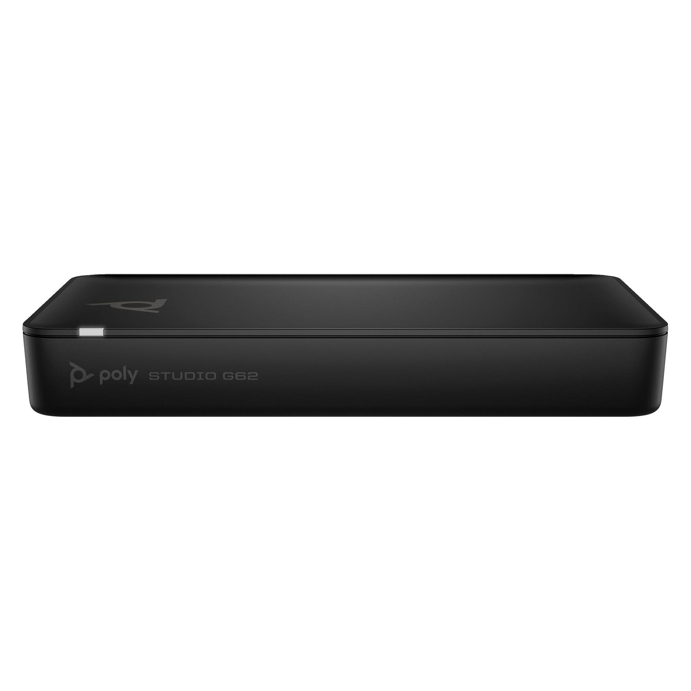 HP Poly Studio G62 Videokonferenzsystem mit Halterungsplatten-Kit Kein Funk-TAA (99T21AA#AC3)