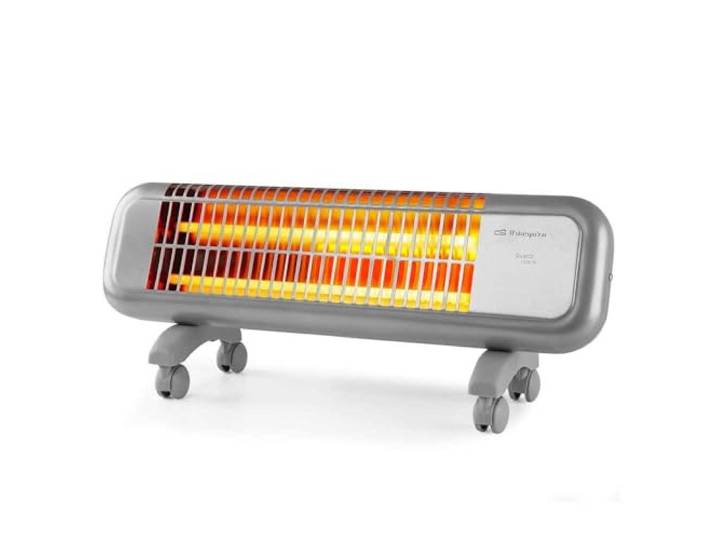 Orbegozo BPM 0105 Poêle à quartz\, 1200 W\, gris