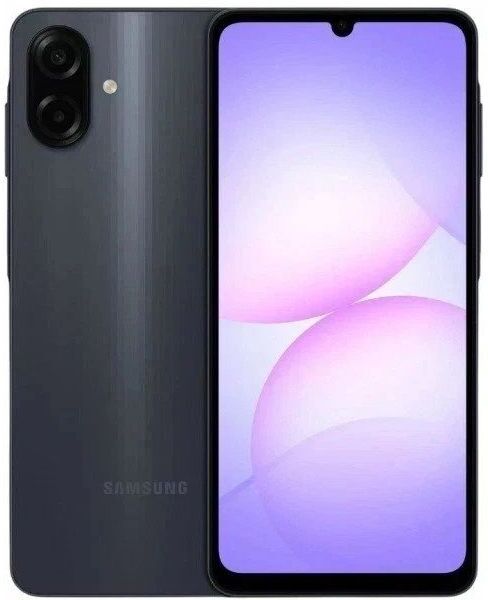 SAMSUNG Galaxy A07 4G SIM Free Dual SIM 128GB - Black, New