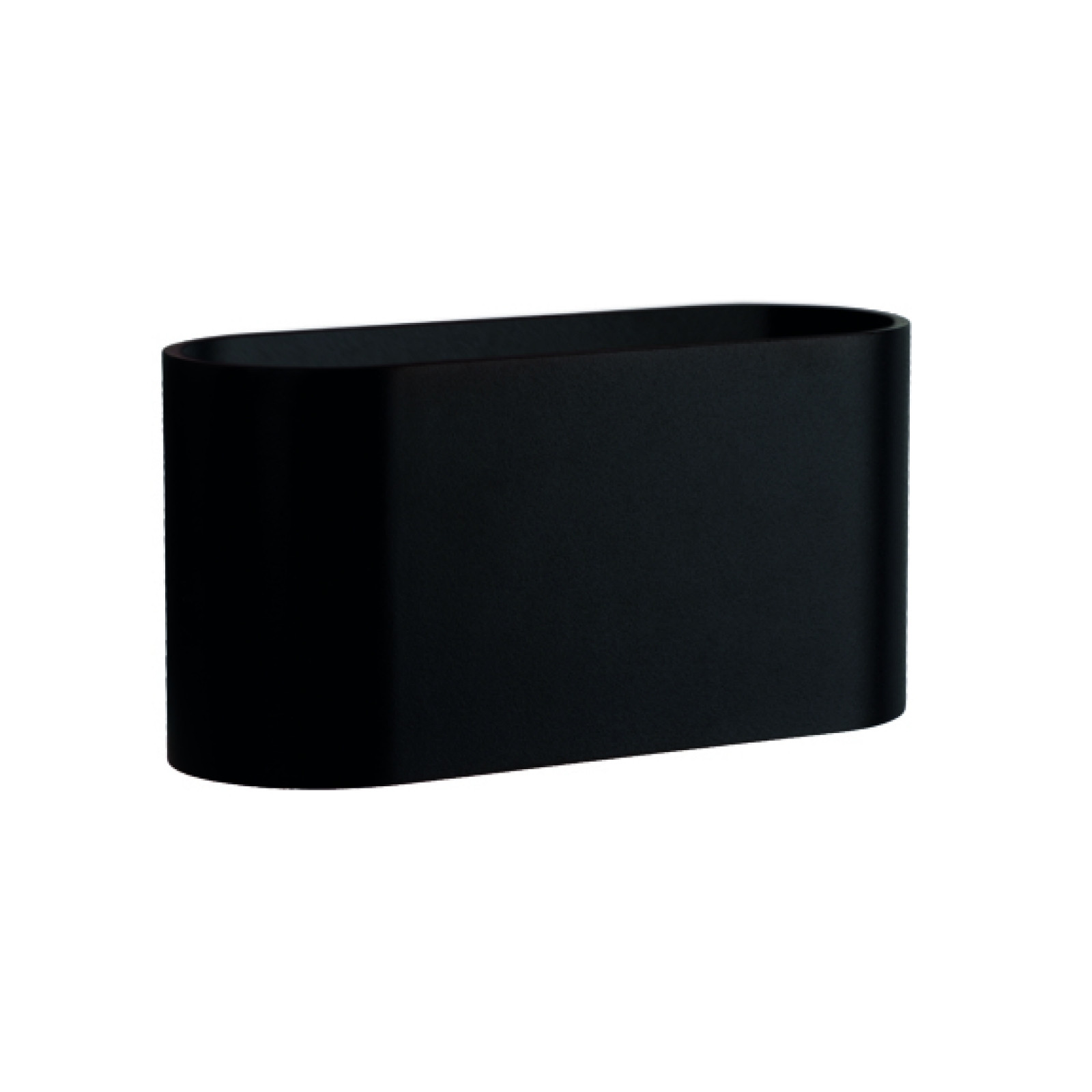 Spectrum LED Wandlamp Zwart Surface Mounted