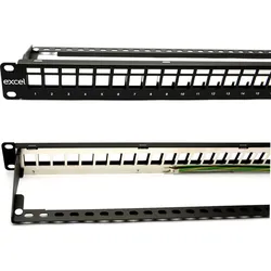 Excel Networking 19Z.-Modulträger 1HE sw 100-755