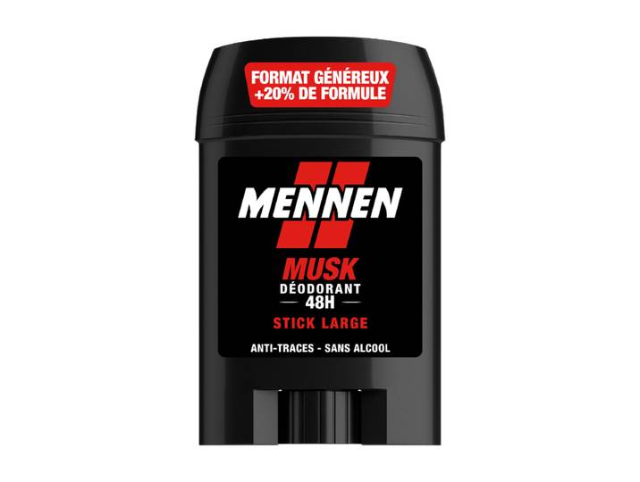 Mennen Homme Bâton Déodorant Musk 24H 60 ml