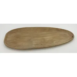 Tablett IRREGULAR (LB 50x20 cm) - braun - LB 50x20 cm