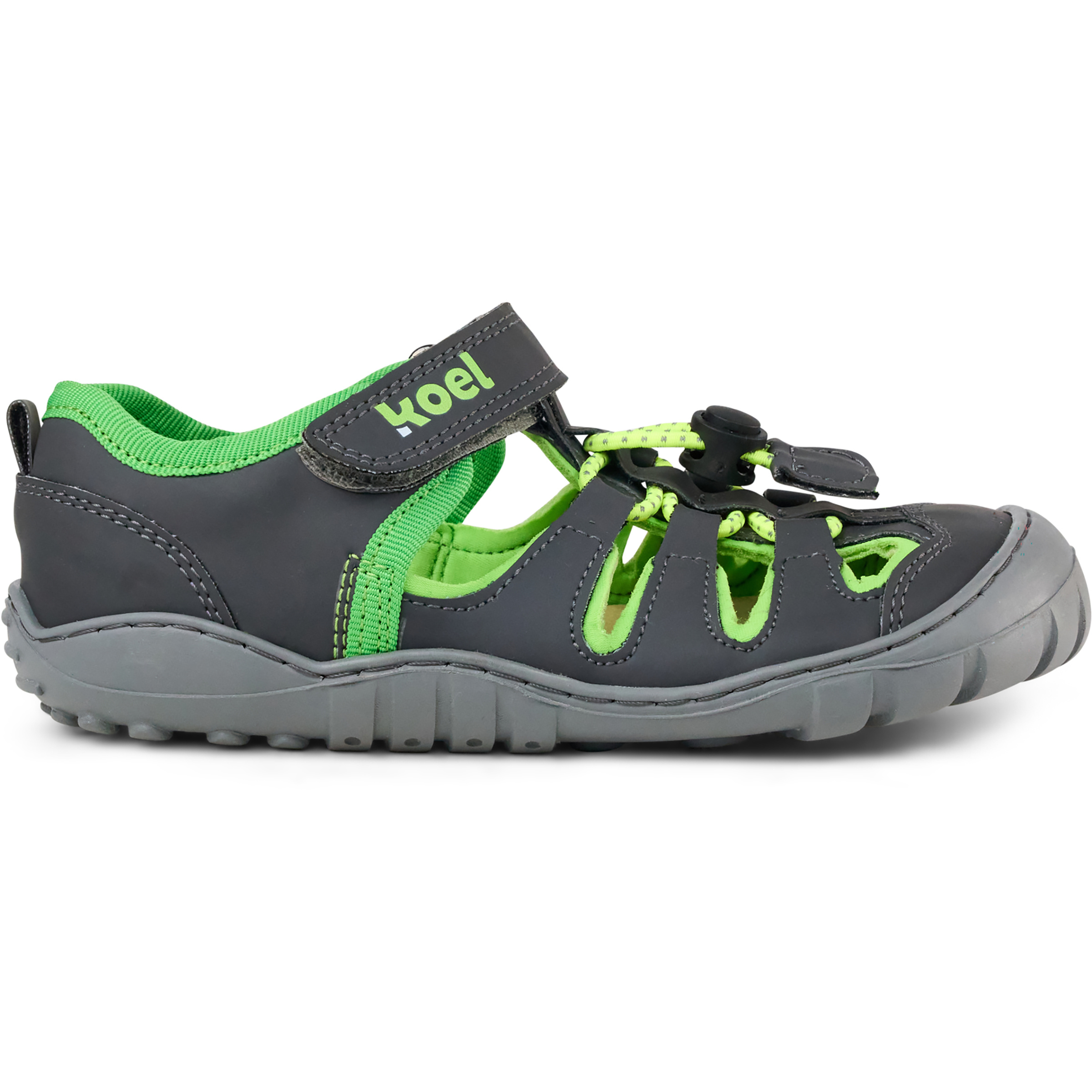 Koel Barefoot Madison Sandale Kinder Sandalen gruen Größe 27 Lifestyle Elastisch