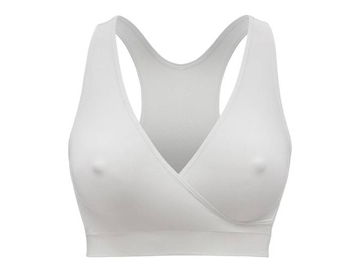 MEDELA Keep Cool - Brassière d'allaitement, blanc, taille L