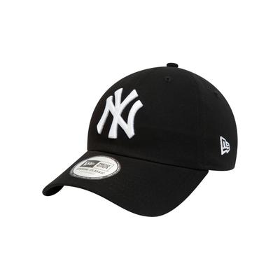 Baseball Cap NEW ERA "Cap Cap New Era 940Leag NY", Jungen, schwarz-weiß (schwarz, weiß), Obermaterial: 100% Baumwolle, Caps, aus Baumwolle