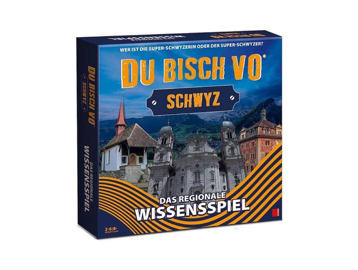 You are from® Wissensspiel DU BISCH VO - Schwyz