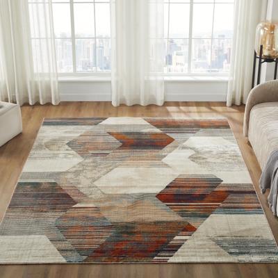 KALATY Copper Horizon Area Rug