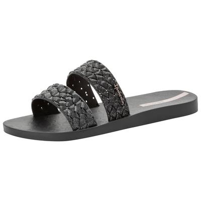 Sandale IPANEMA "IPANEMA RENDA II FEM", Damen, Gr. 38, schwarz (schwarz, glitte), Synthetik, Schuhe Sandale