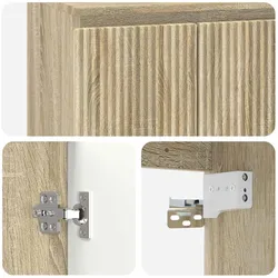 vidaXL, Badmöbelset, Badezimmer Set