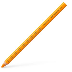 Faber-Castell Buntstifte Jumbo Colour Grip, 110909, kürbisgelb, 1 Stück
