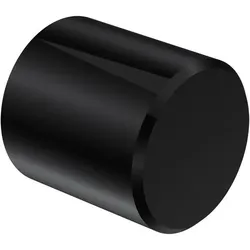 ENDSTÜCKE FÜR GARDINENSTANGEN 20 mm Ø, Santo Schwarz, Packung 2 Stück