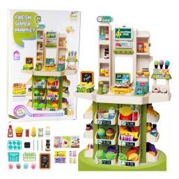 Lean Toys Spielzeugladen für Kinder, interaktiver Supermarkt, 67 Stück (66583497)