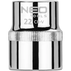 Topex, Steckschlüssel + Stecknuss, 1/2" Innensechskant, 22 mm, Superlock (22 mm)