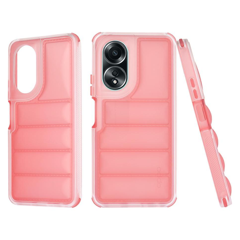 Techsuit - Wave Shield - Oppo A58 4G - Red (Oppo A58 4G) (56350291)