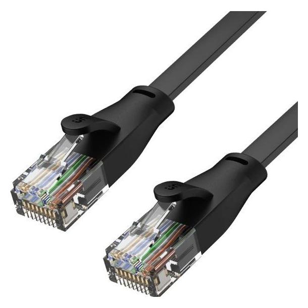 Unitek RJ45 - RJ45, Cat.6,, czarny (C1808GBK) (UTP, CAT6, 0.50 m) (C1808GBK)