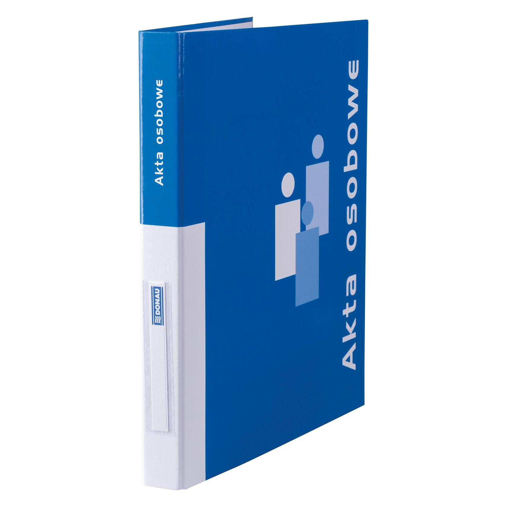 Donau RINGBINDER FÜR PERSONALAKTEN, KARTON, A4/2R/20MM, PERFORMANCE. A-E, BLAU (A4, 20 mm) (47273861)