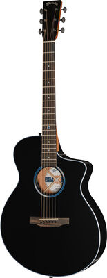 Martin Guitar SCE all Satin Black BS noir