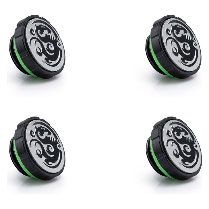 Bitspower Artemis Verschlussstopfen G1/4 Zoll, 4er Pack - matt-schwarz (BPM-MBC06-4P)