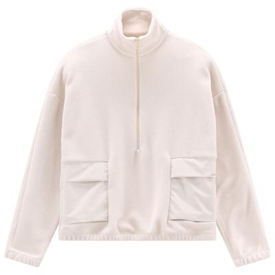 Jeanne Baret - Women's Rochefort Crew Neck Sweater - Fleecepullover Gr 38 weiß