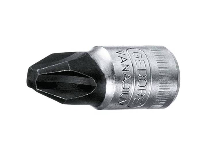 Gedore IKS202 Prise de bit tournevis 1/4\ PH 2 x 28 mm