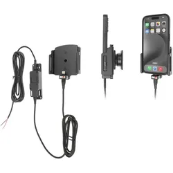 Brodit 727376 Halterung iPhone 15 & 15Pro, Smartphone Halterung, Schwarz