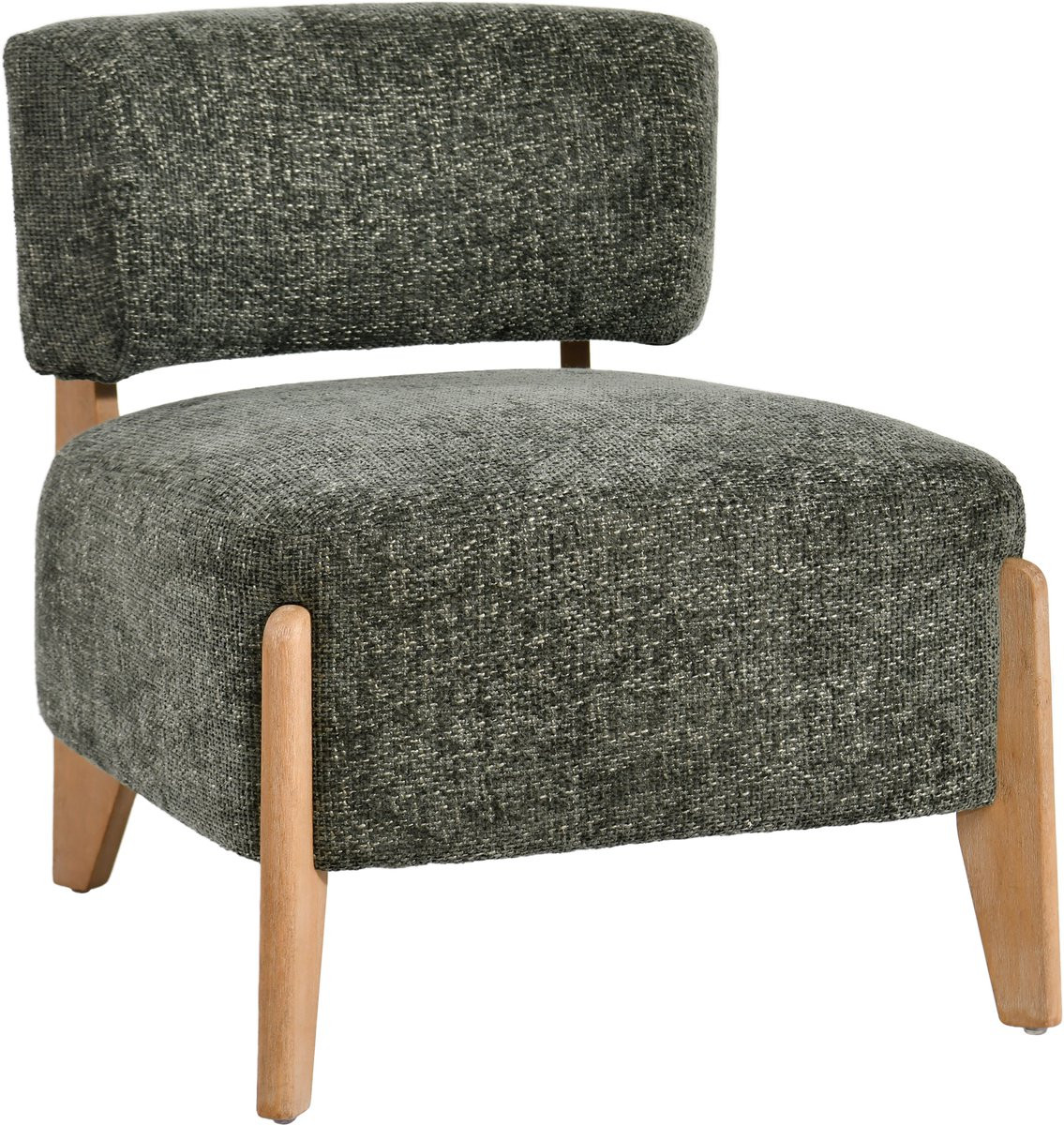 PTMD Legacy 10 Fauteuil Vale Green Olive Rubber Wood